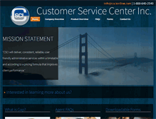 Tablet Screenshot of cscionline.com